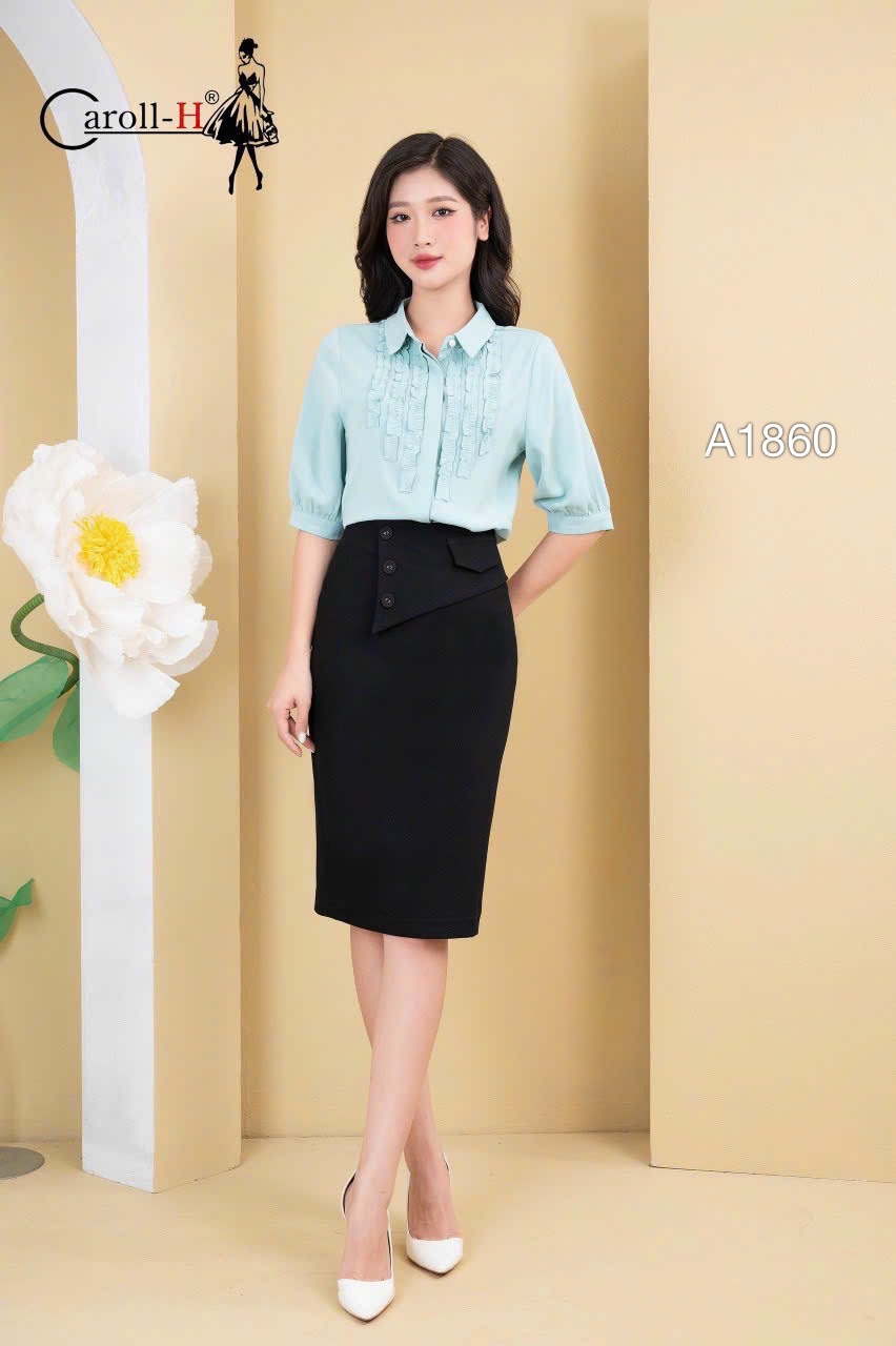 A1860 áo bèo dọc tay lửng