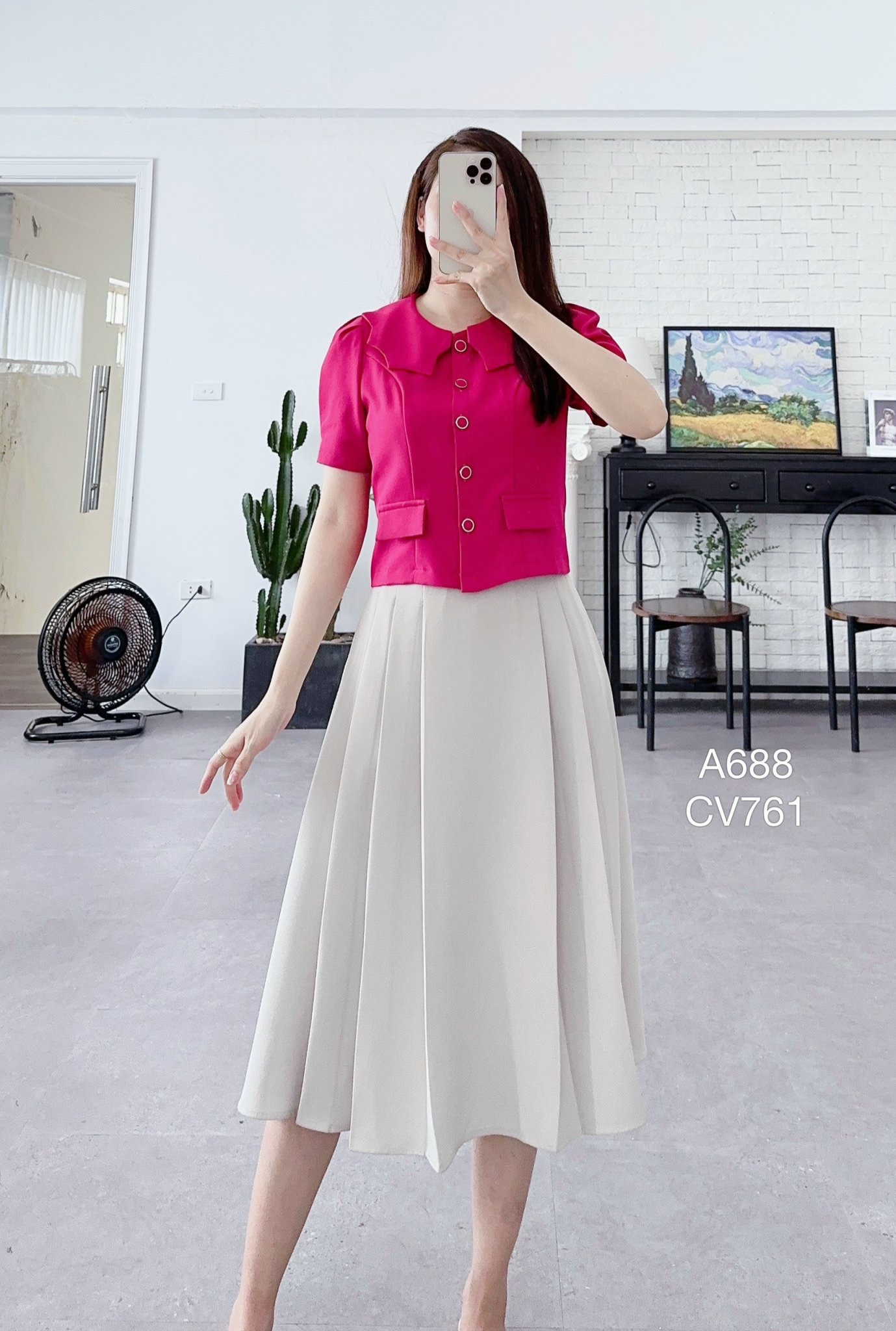 A688 áo cổ sao