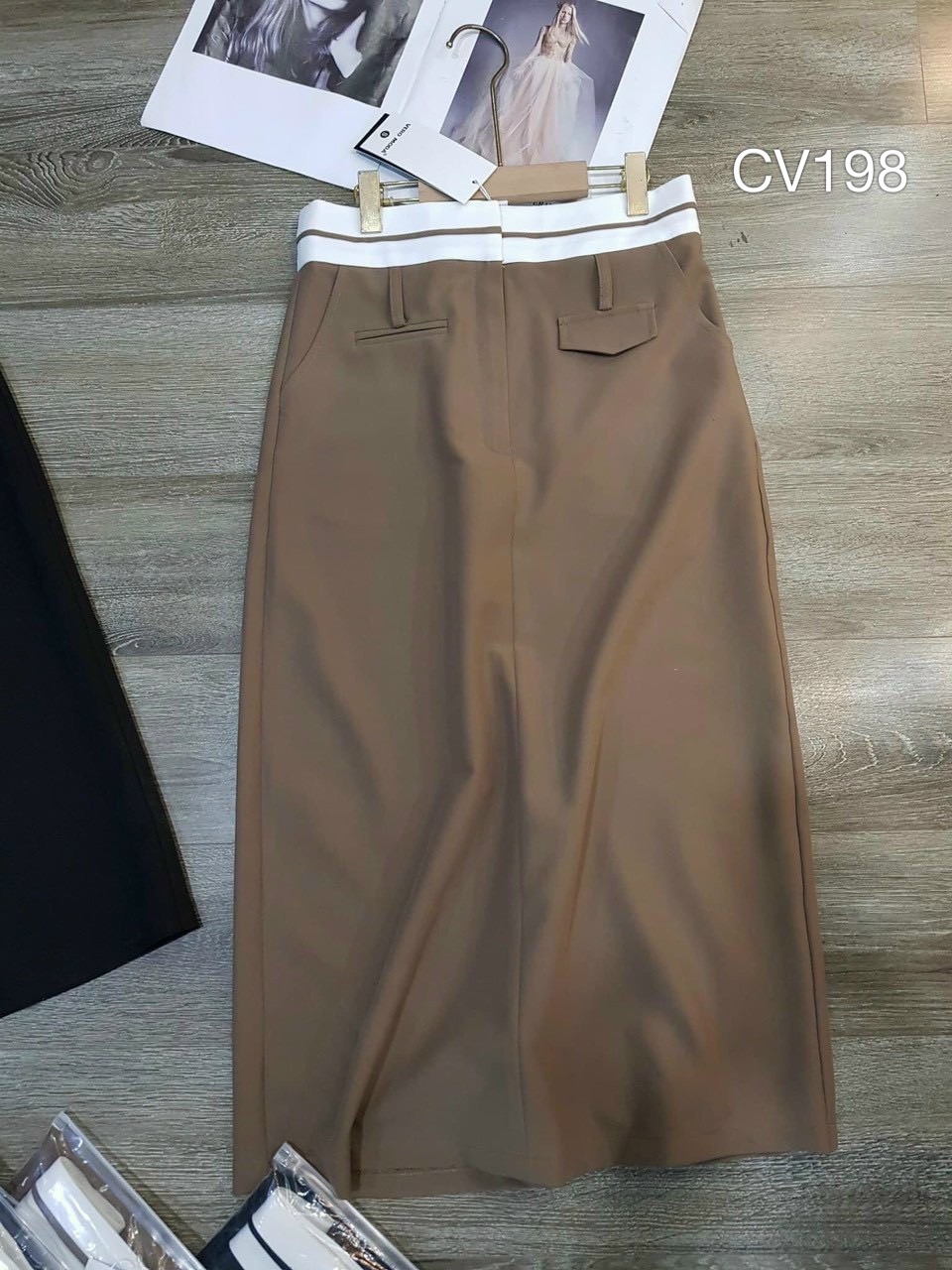 CV198 cạp trắng