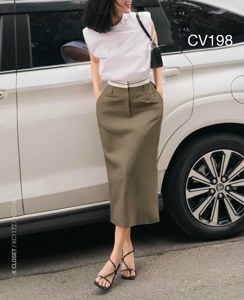 CV198 cạp trắng