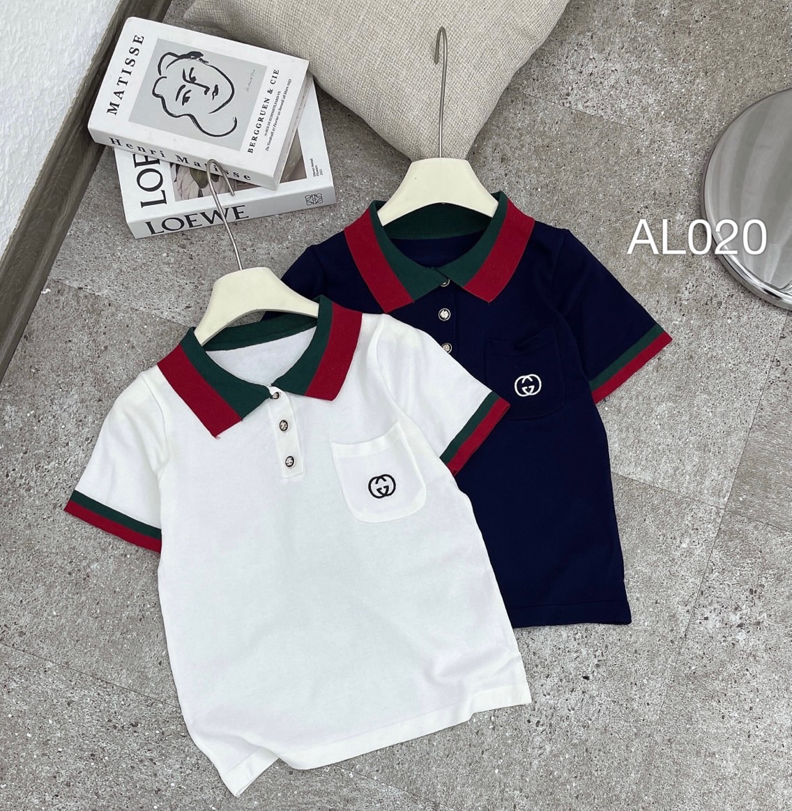 AL020 polo len túi GC