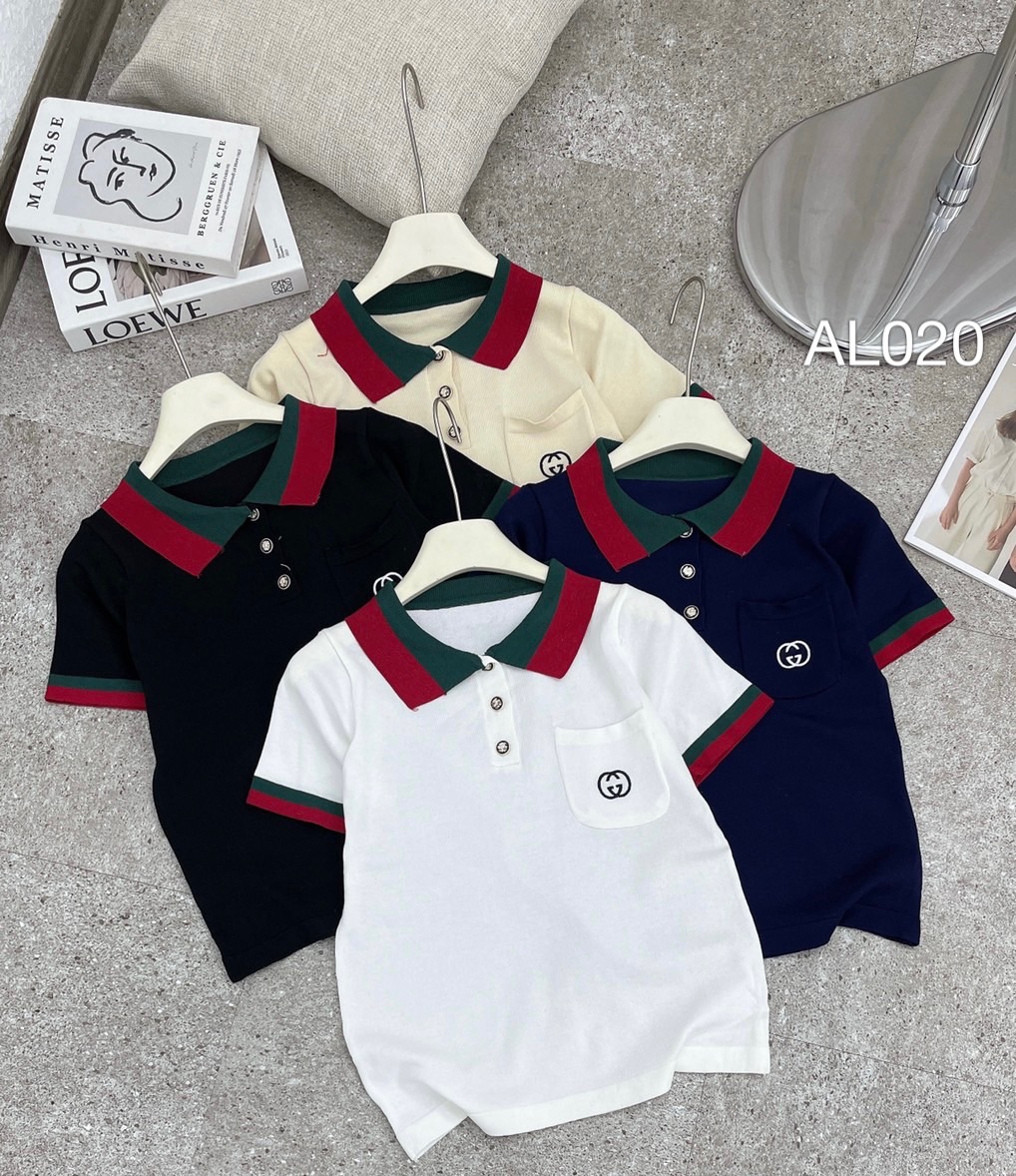 AL020 polo len túi GC