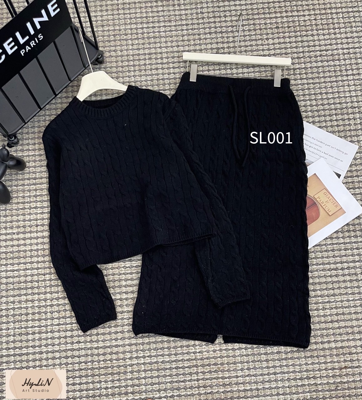 SL001 set váy len thừng QC loại 1