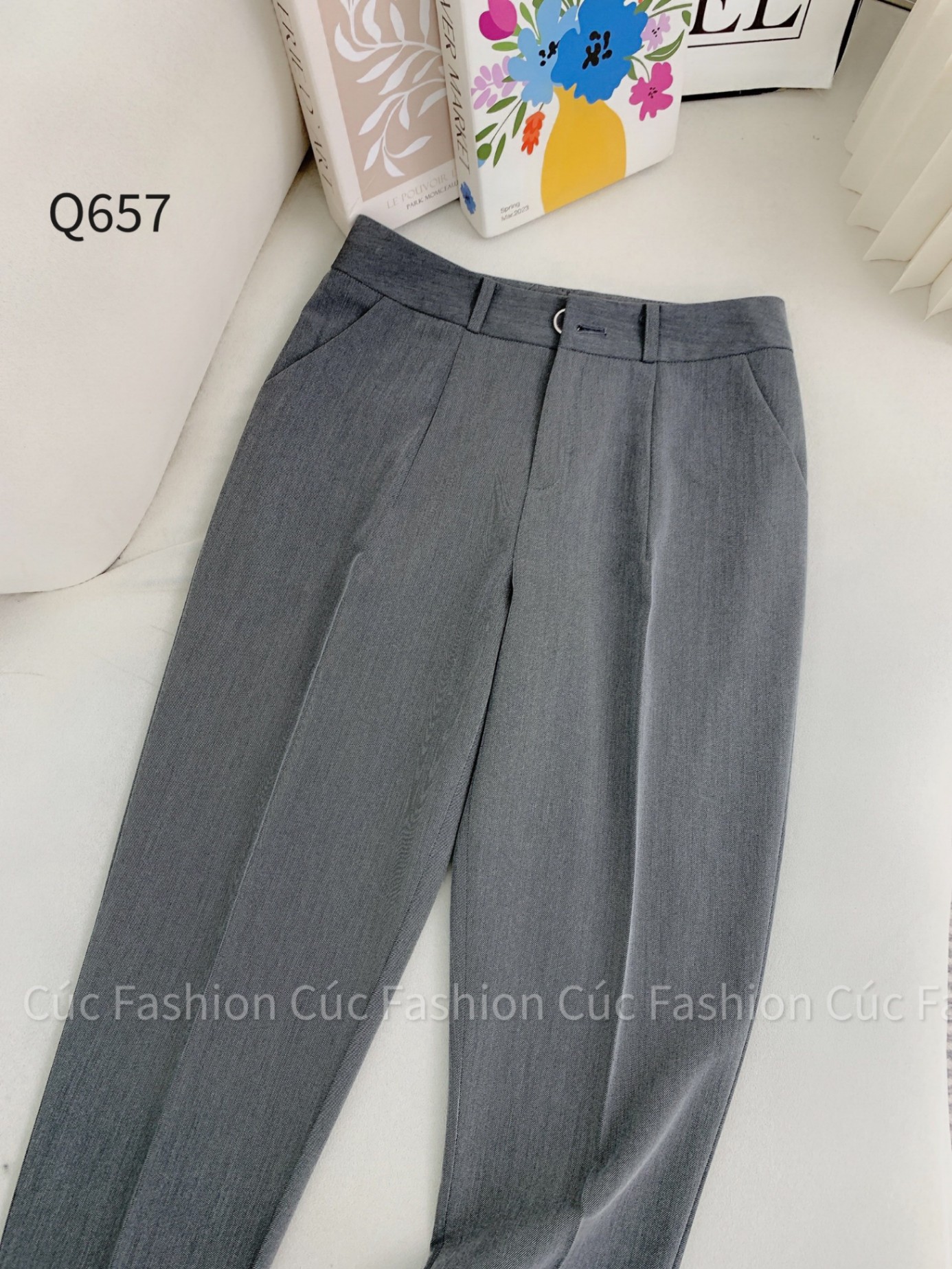 Q657 quần baggy 1 cúc