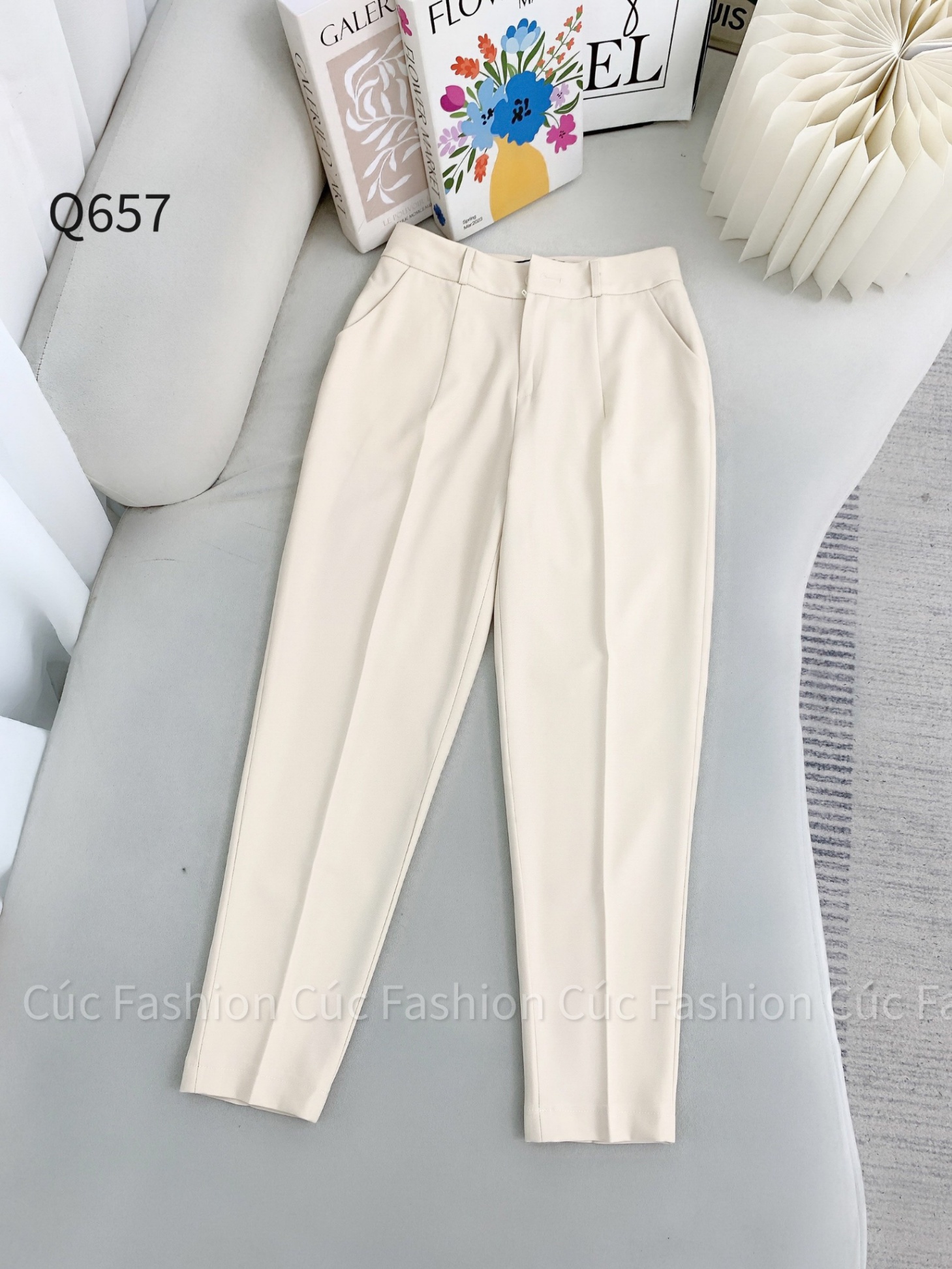 Q657 quần baggy 1 cúc