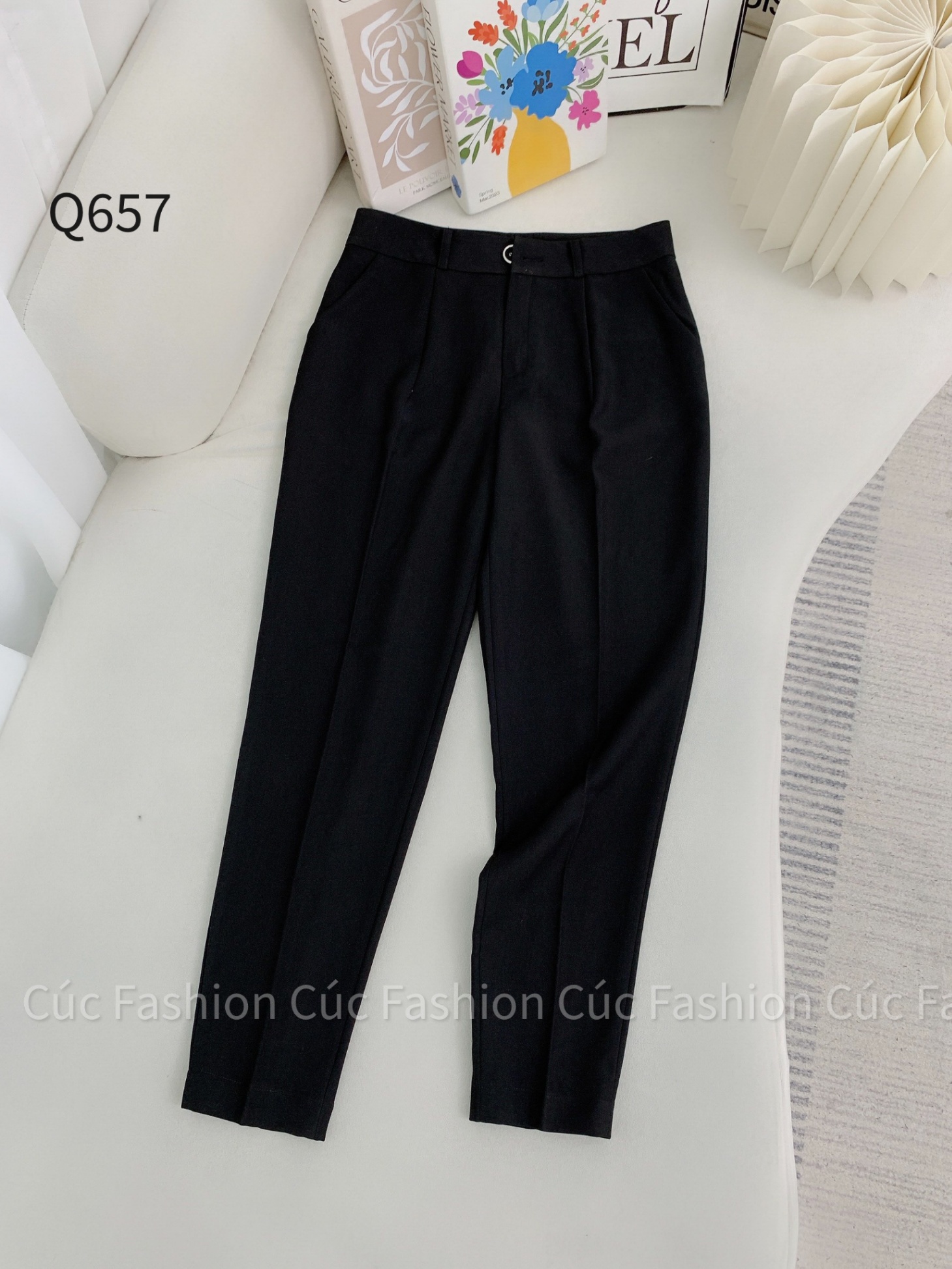 Q657 quần baggy 1 cúc