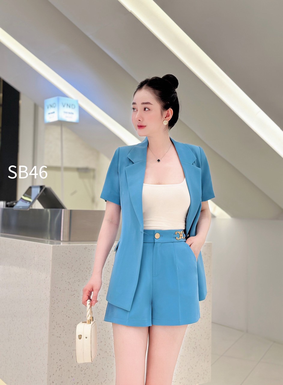 SB46 set vest tay cộc quần ngắn