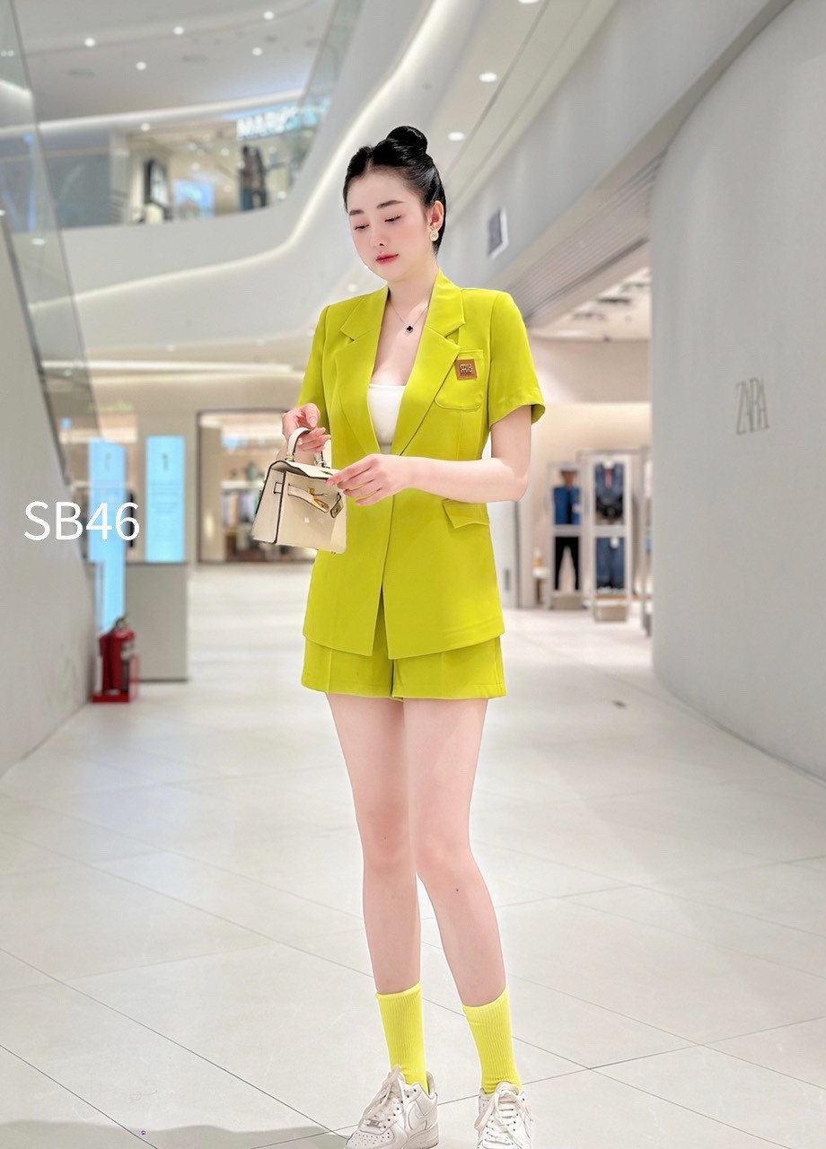 SB46 set vest tay cộc quần ngắn