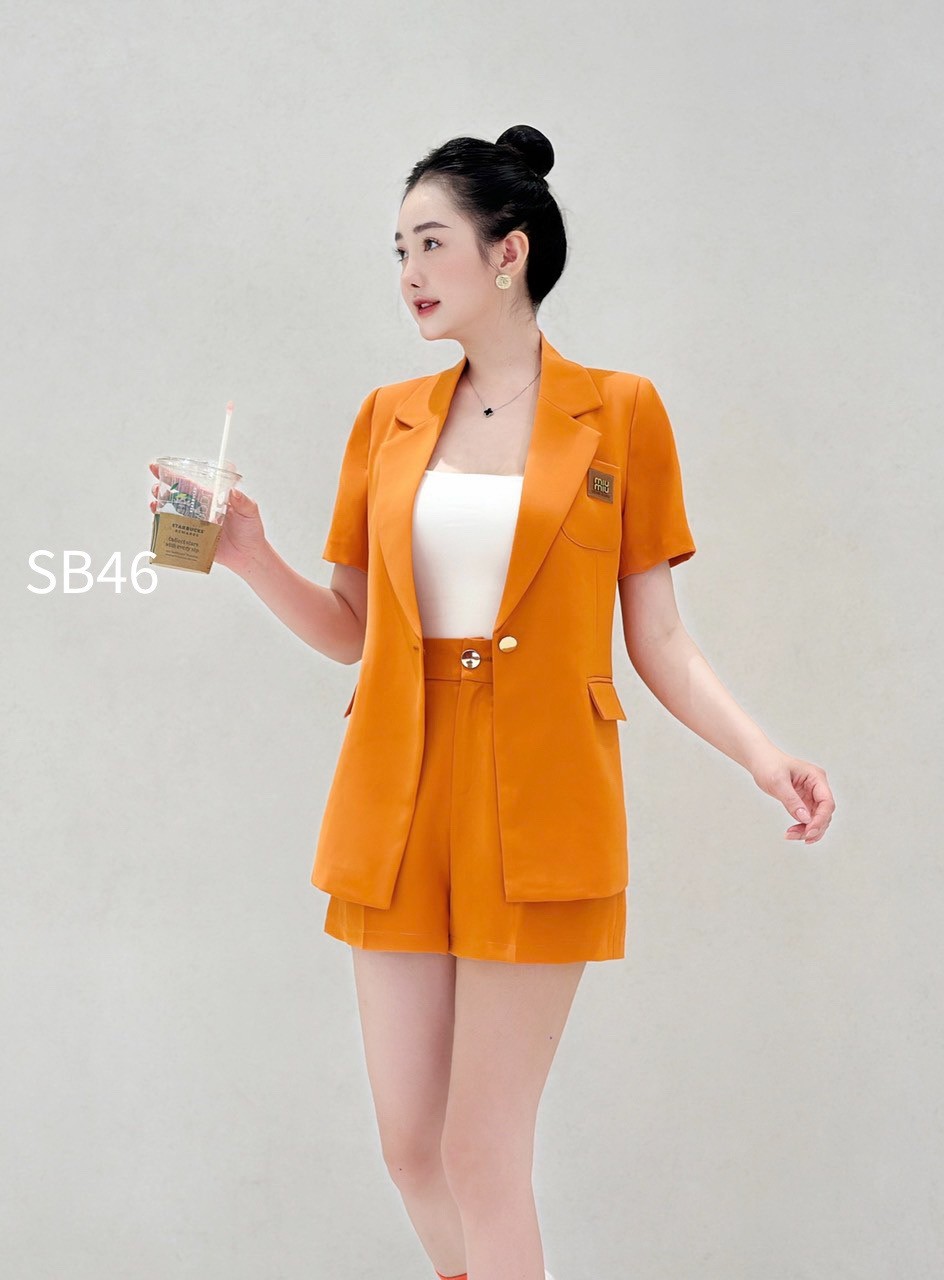 SB46 set vest tay cộc quần ngắn