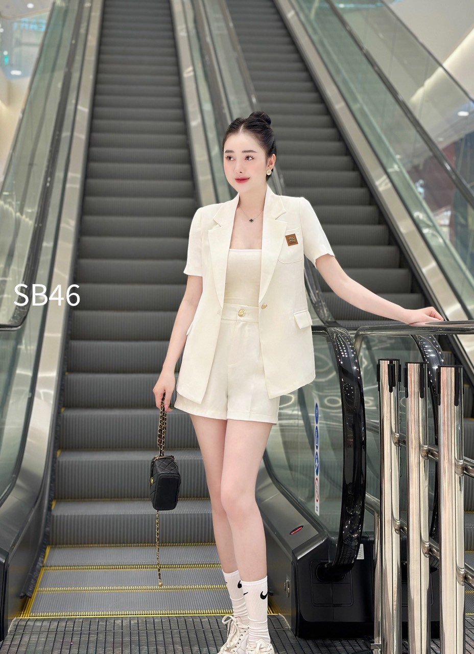 SB46 set vest tay cộc quần ngắn