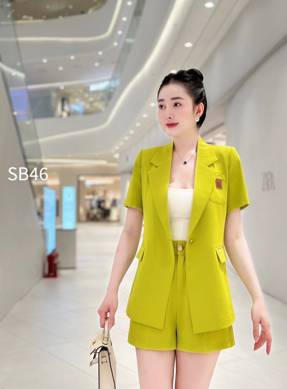 SB46 set vest tay cộc quần ngắn