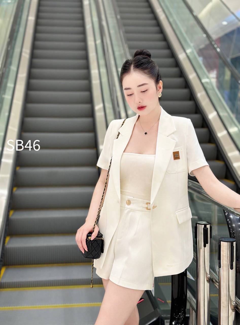 SB46 set vest tay cộc quần ngắn