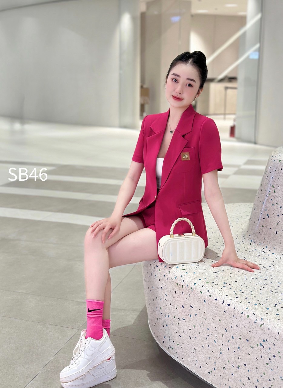 SB46 set vest tay cộc quần ngắn