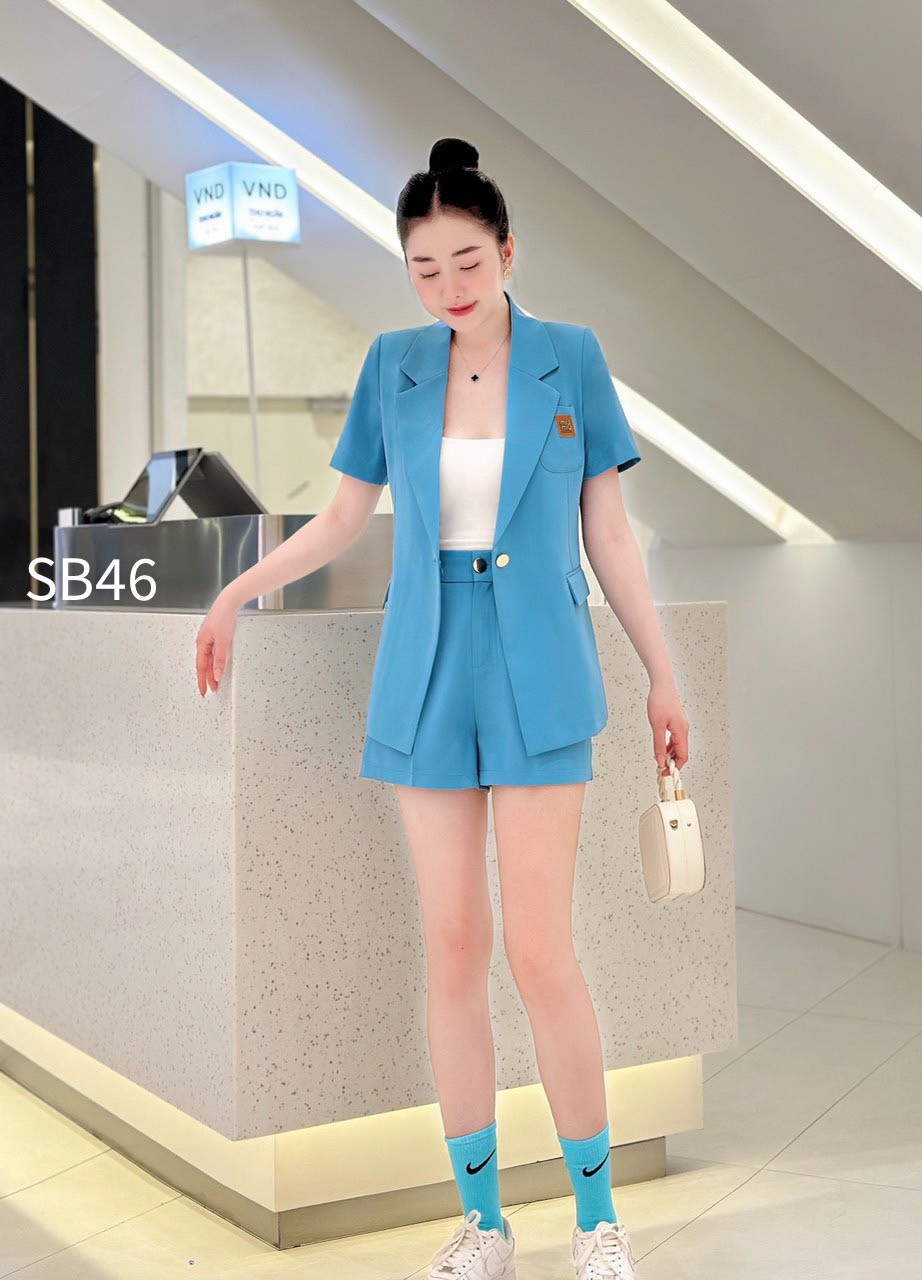 SB46 set vest tay cộc quần ngắn
