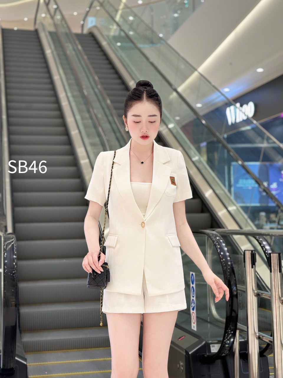 SB46 set vest tay cộc quần ngắn