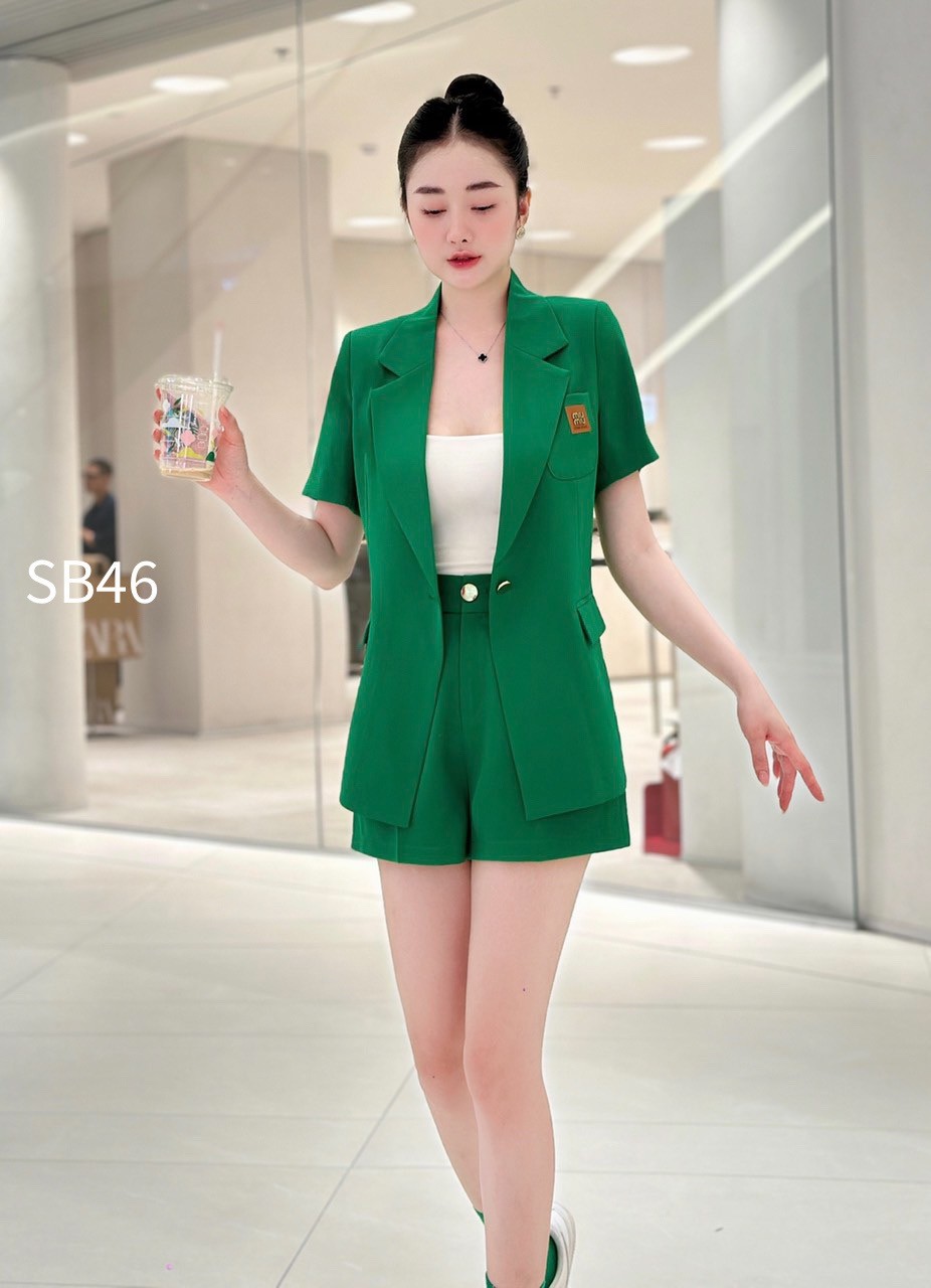 SB46 set vest tay cộc quần ngắn