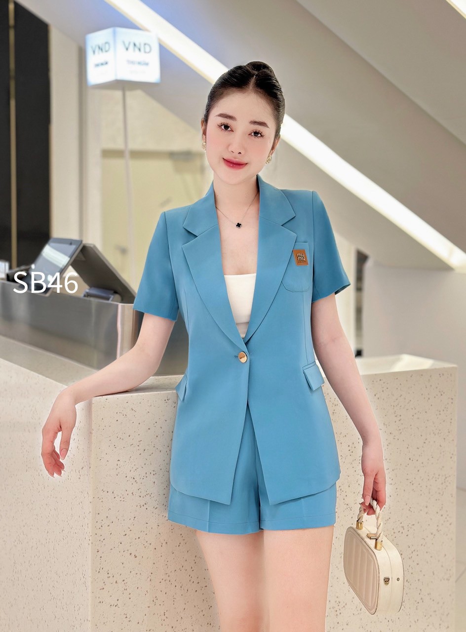 SB46 set vest tay cộc quần ngắn