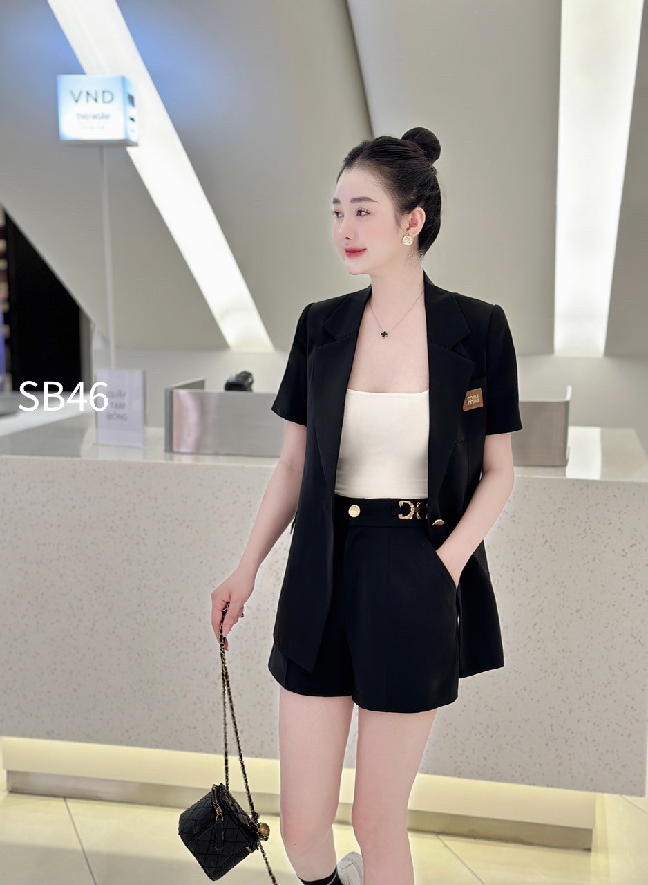 SB46 set vest tay cộc quần ngắn