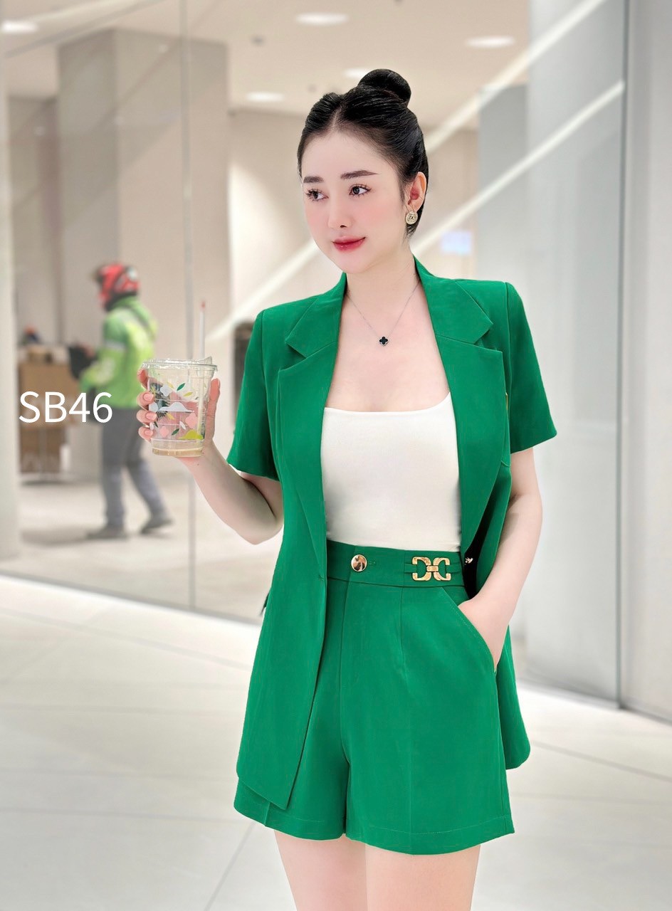 SB46 set vest tay cộc quần ngắn