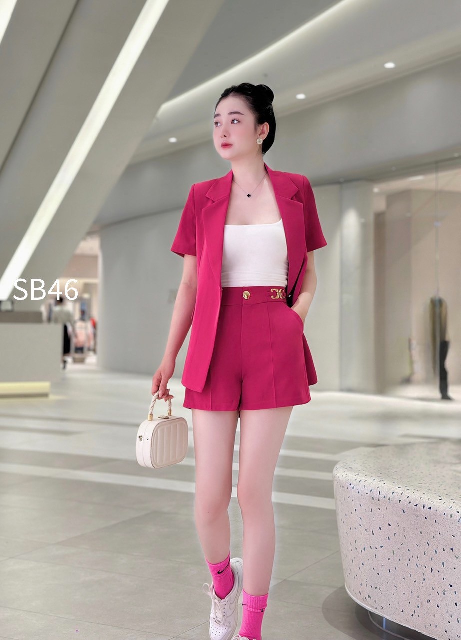 SB46 set vest tay cộc quần ngắn