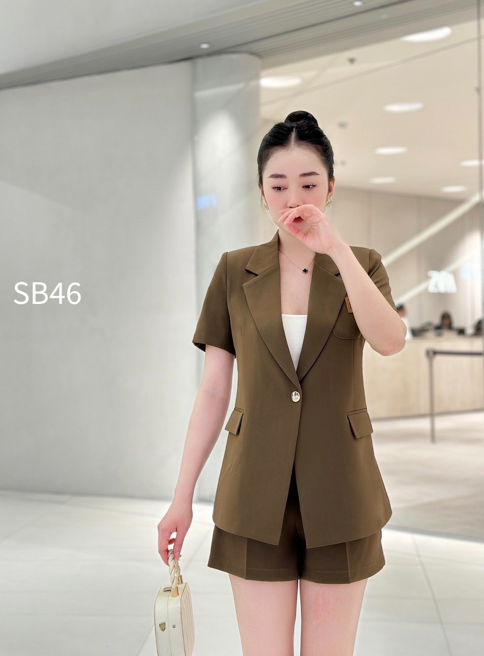 SB46 set vest tay cộc quần ngắn