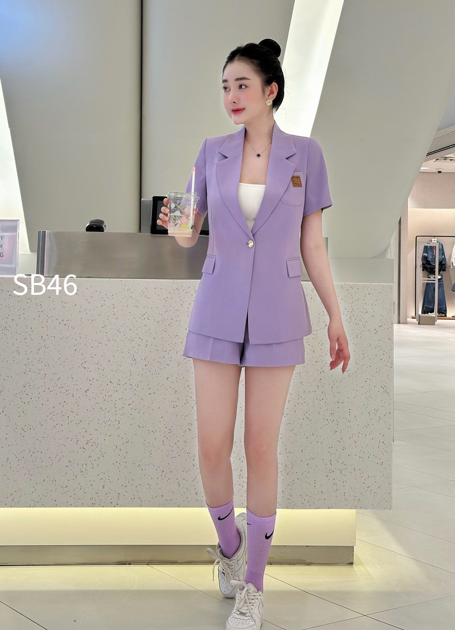 SB46 set vest tay cộc quần ngắn