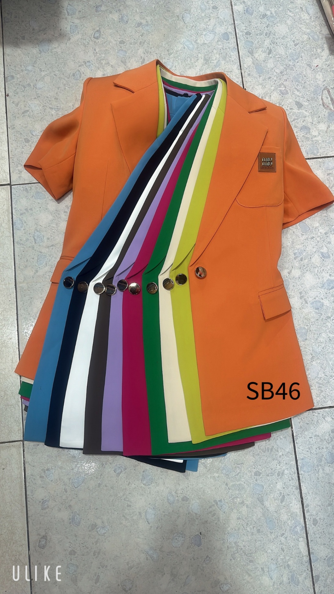 SB46 set vest tay cộc quần ngắn