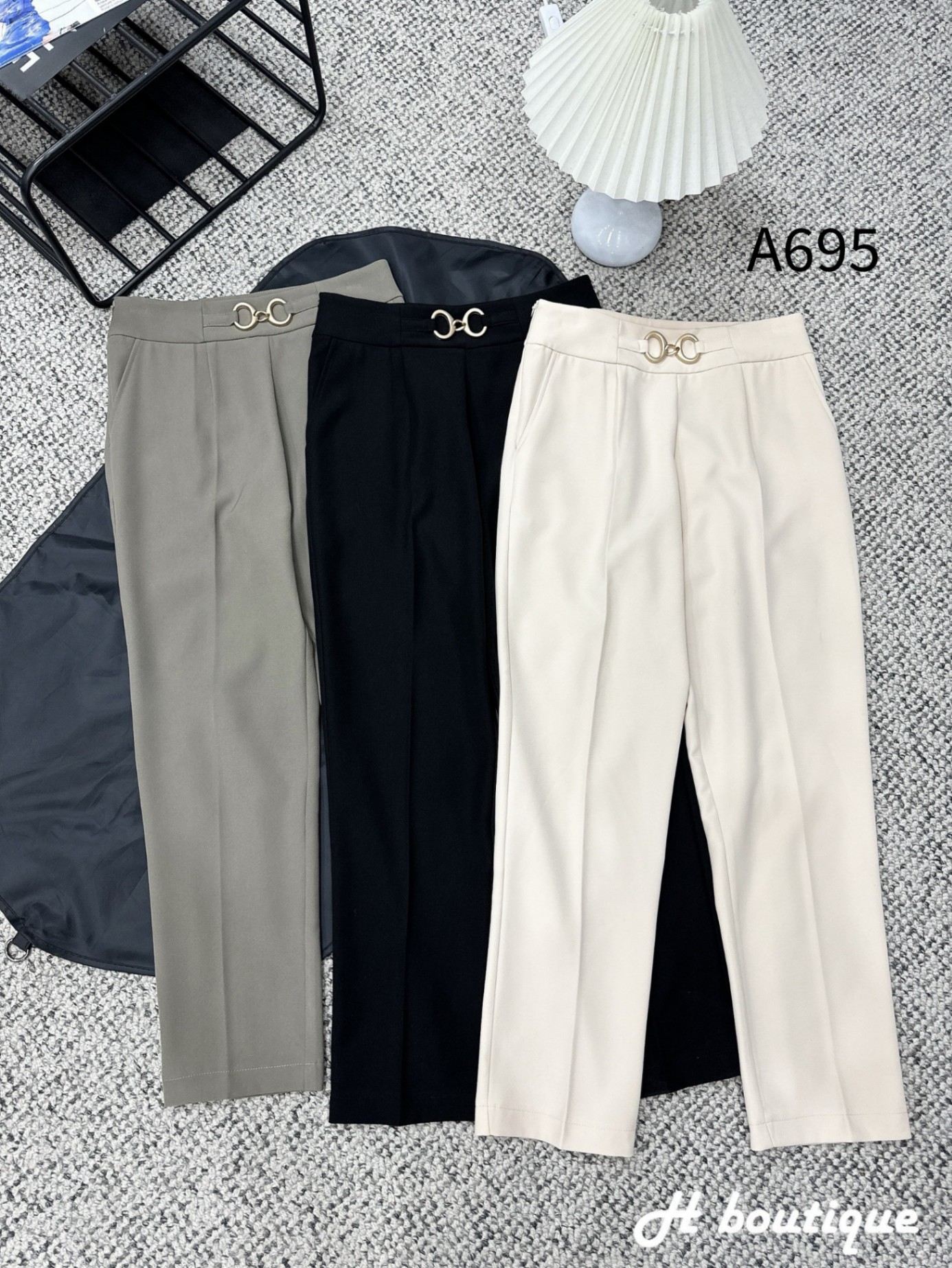 Q695 quần baggy đai móc OO