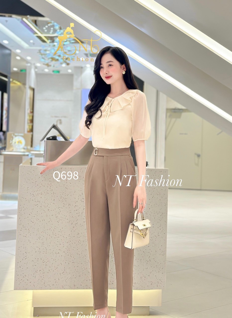 Q698 quần baggy đai chữ G lệch