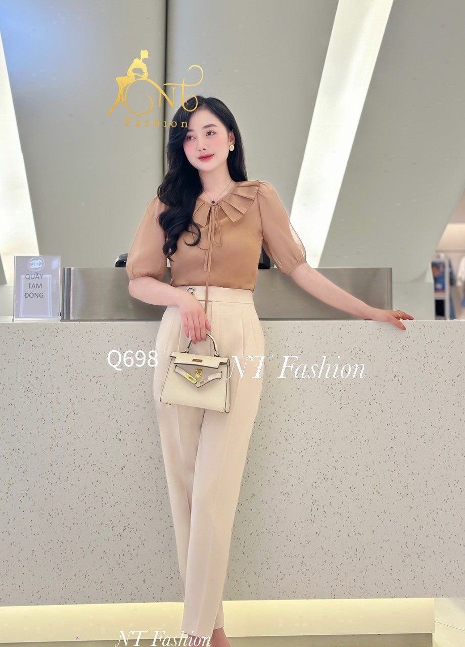 Q698 quần baggy đai chữ G lệch