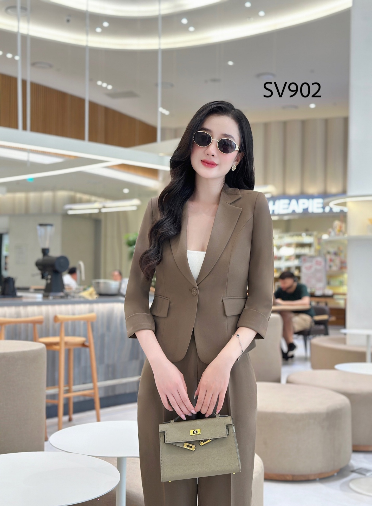 SV902 Sét vest quần baggy tay lỡ