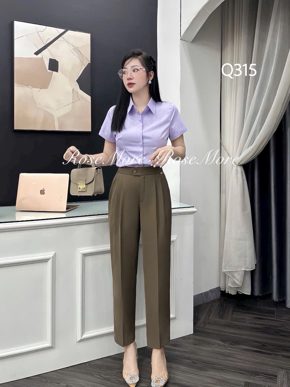 Q315 quần baggy cơ bản