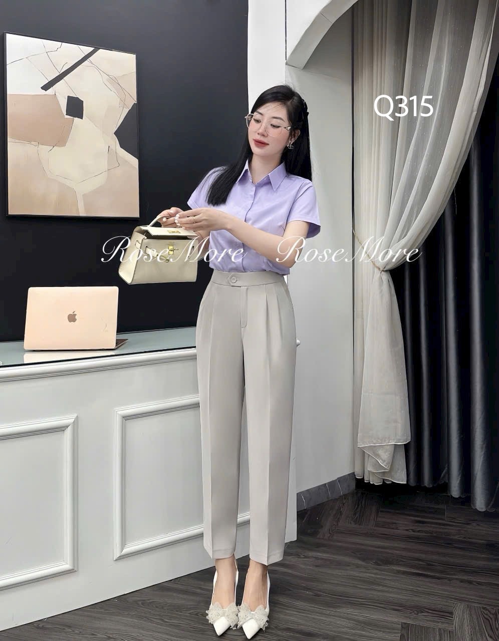 Q315 quần baggy cơ bản