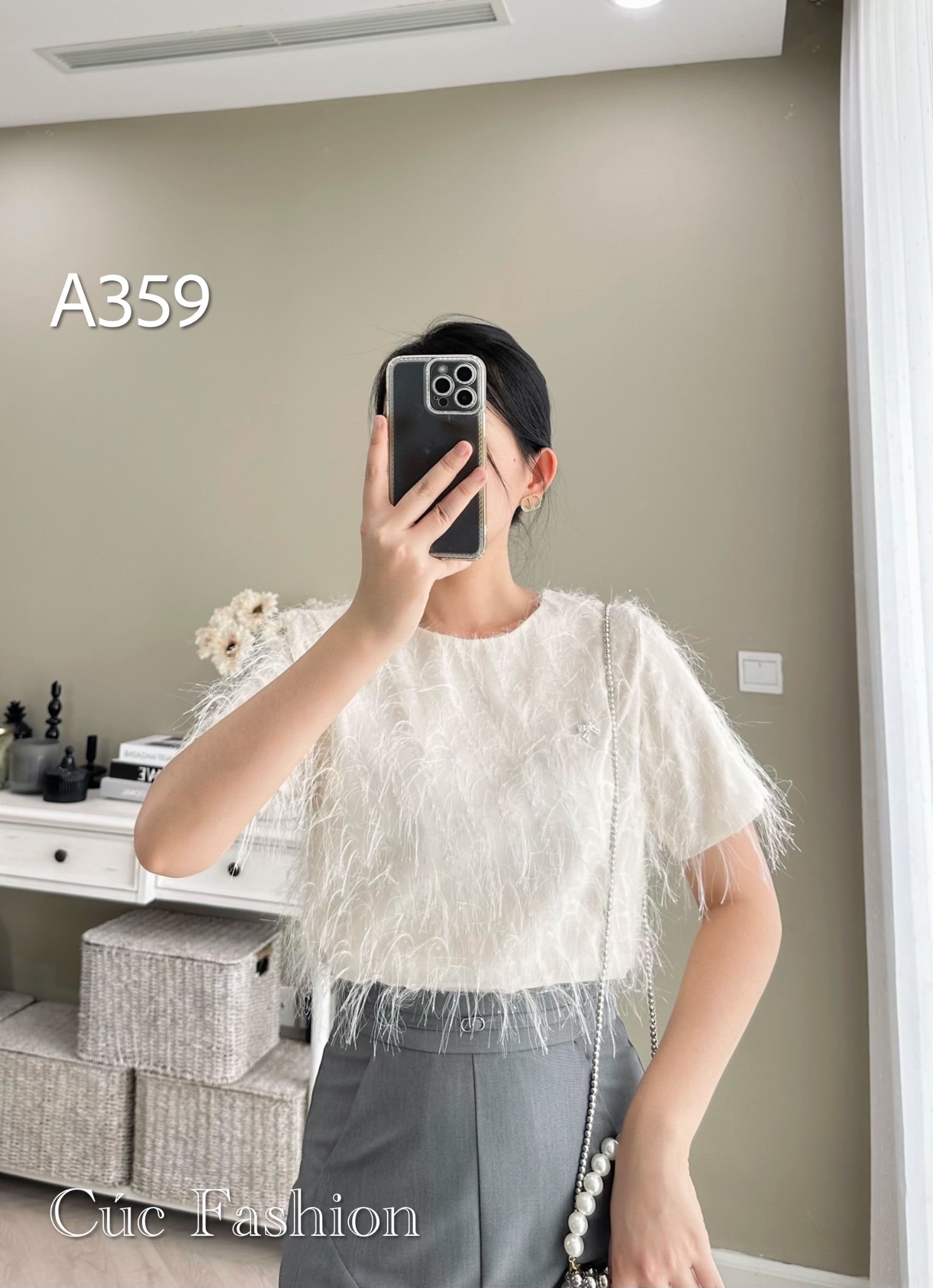 A359 Áo coptop kim tuyến