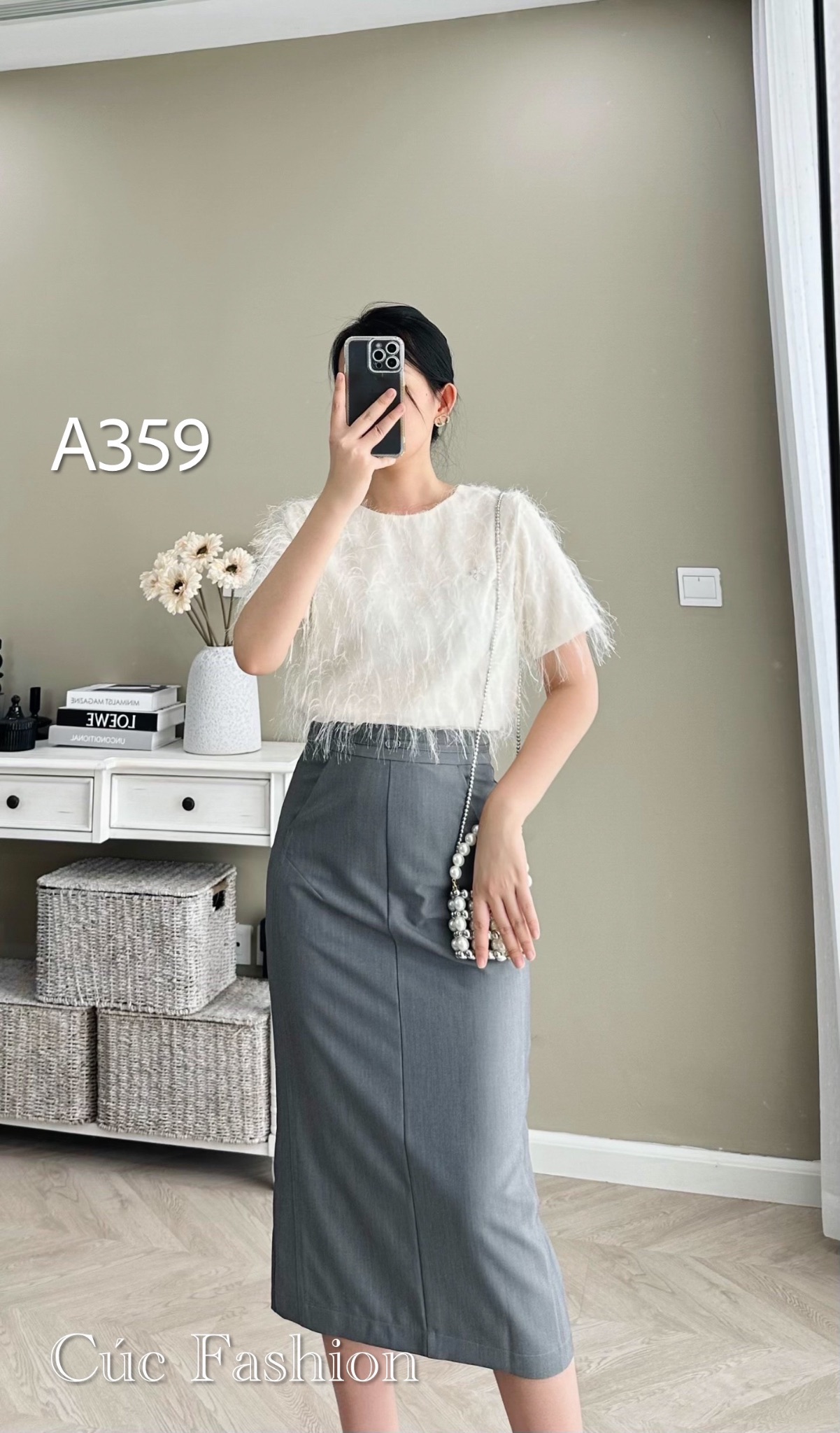 A359 Áo coptop kim tuyến