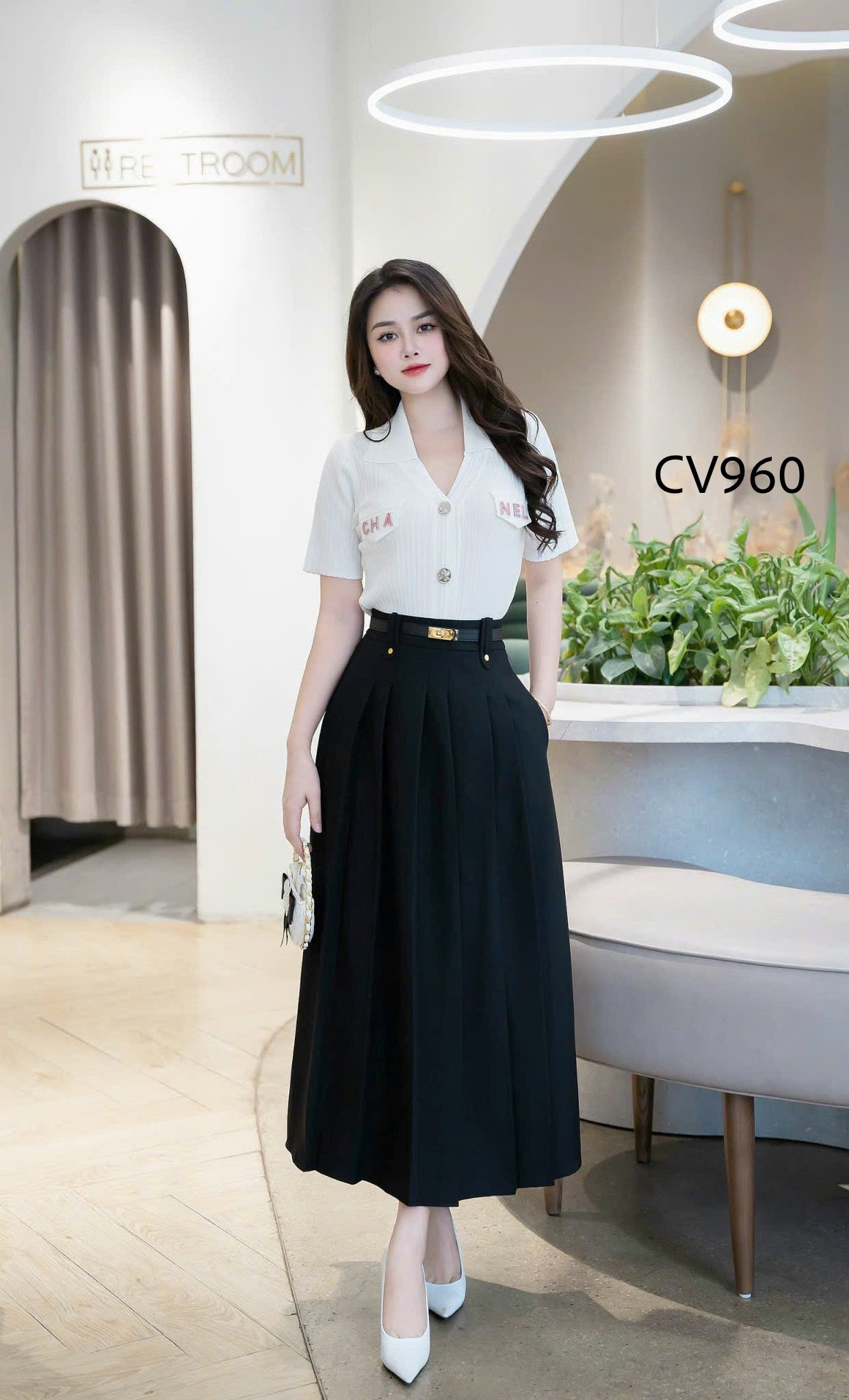 CV960 CV xòe ly dài đỉa kép