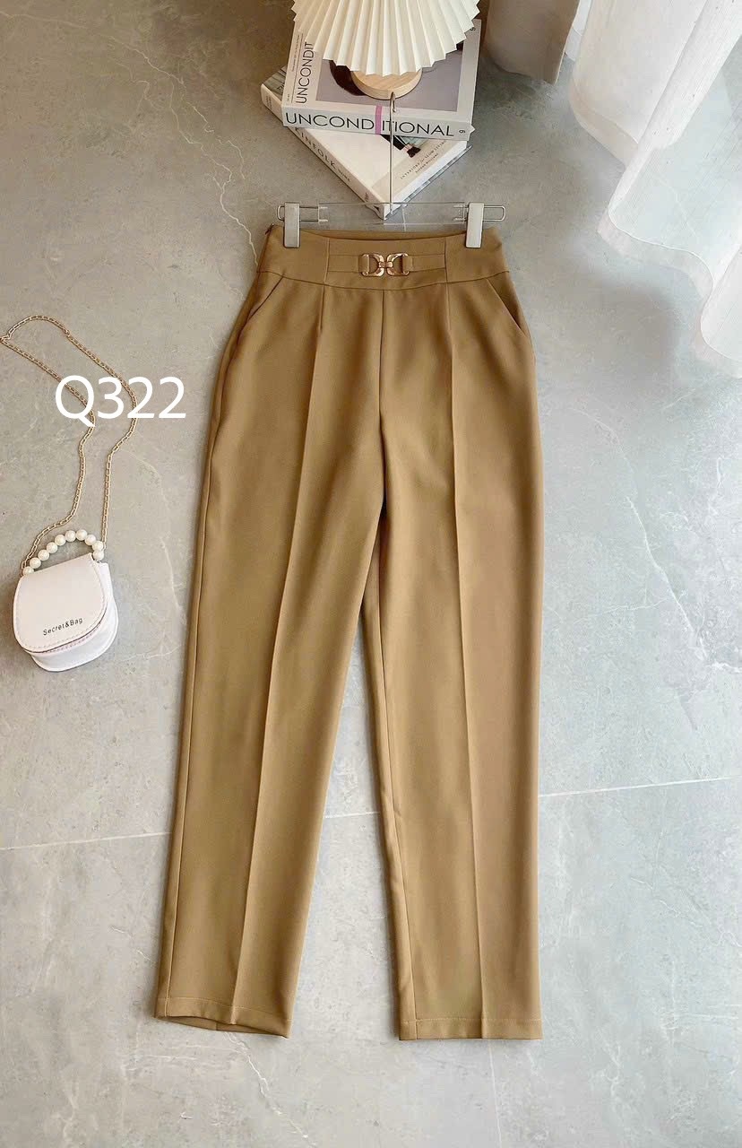 Q322 Quần baggy đai X