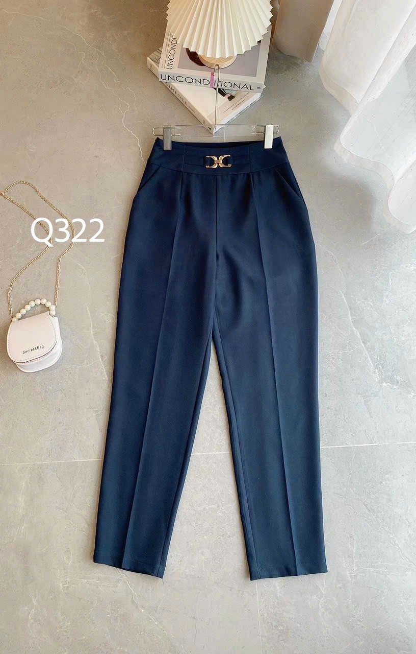 Q322 Quần baggy đai X