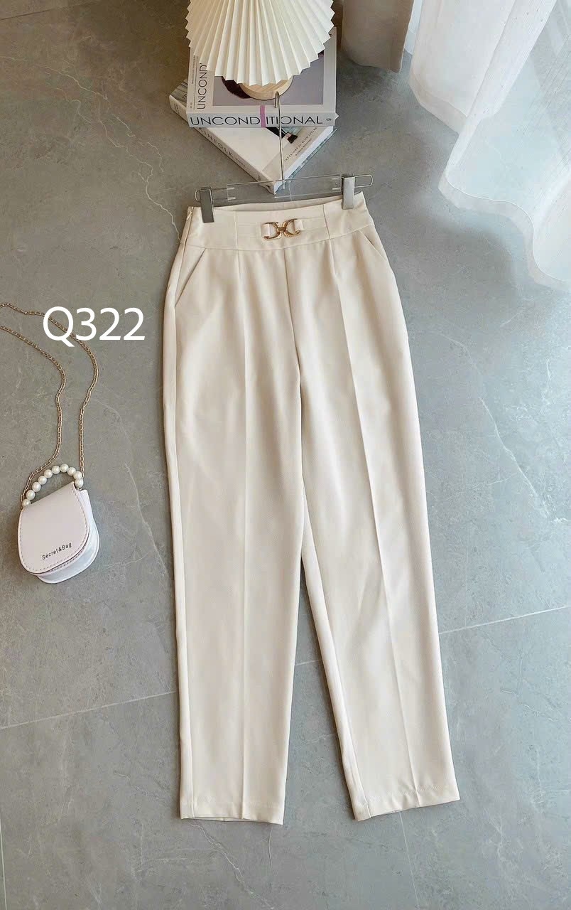 Q322 Quần baggy đai X