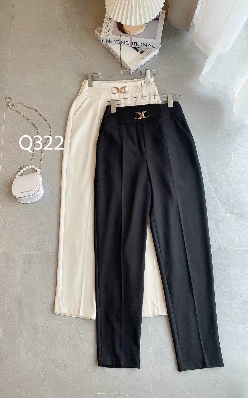 Q322 Quần baggy đai X