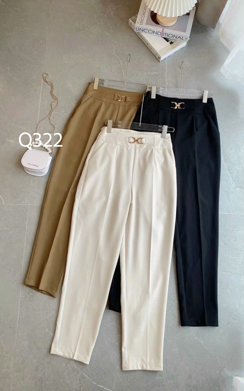 Q322 Quần baggy đai X