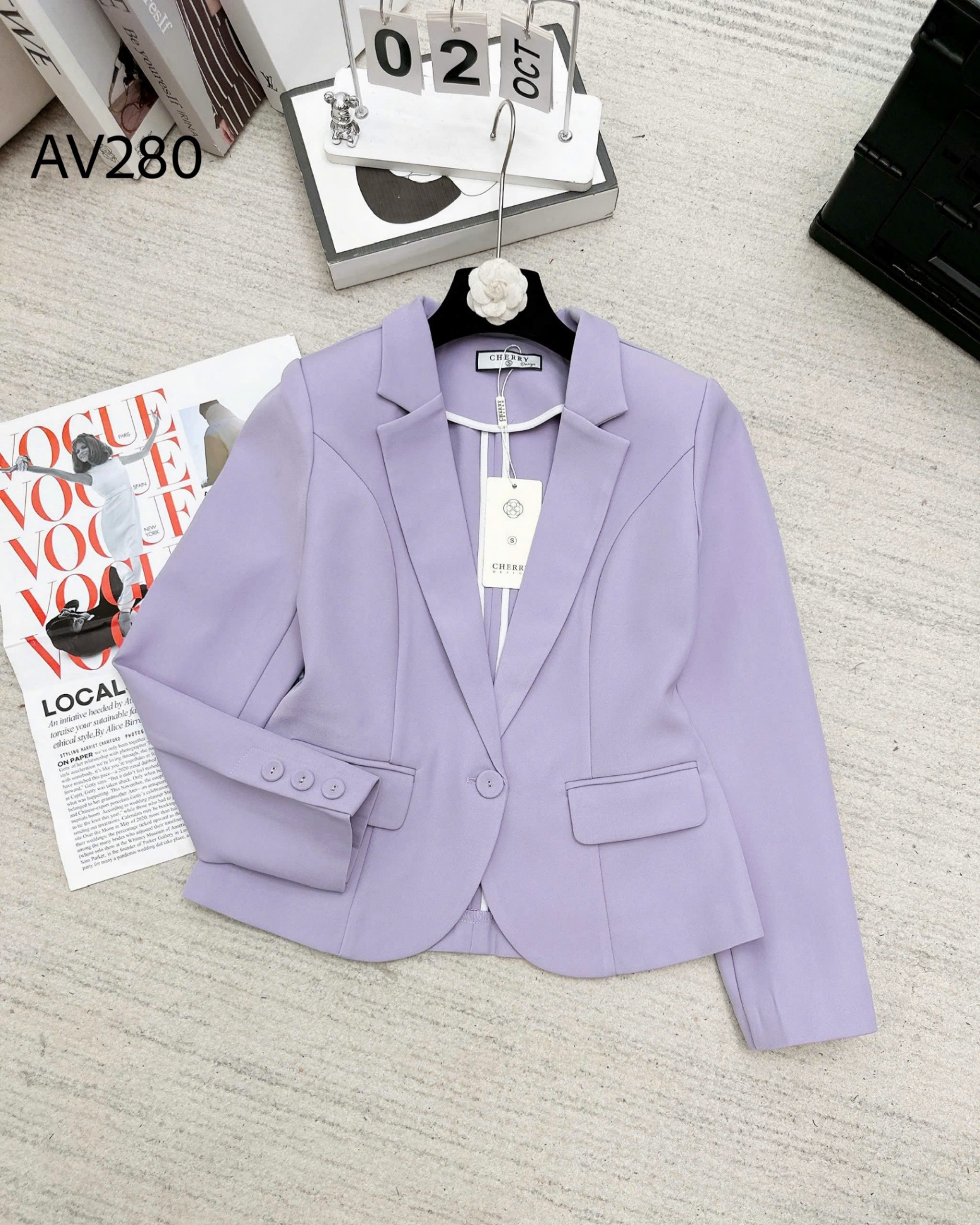 AV280 áo vest lửng tay dài