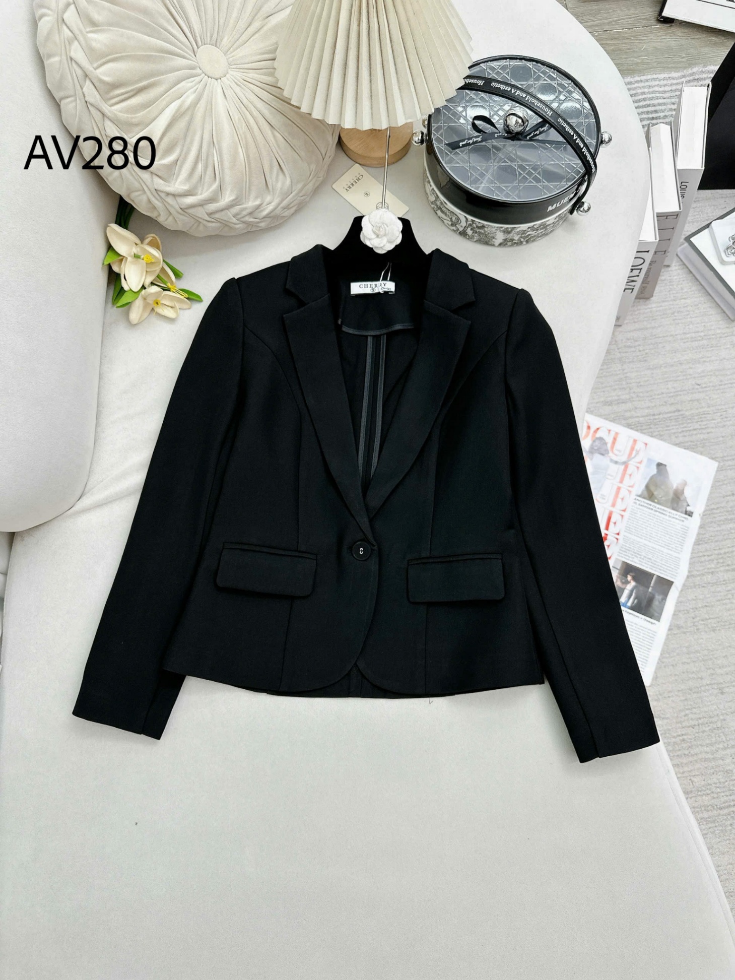 AV280 áo vest lửng tay dài