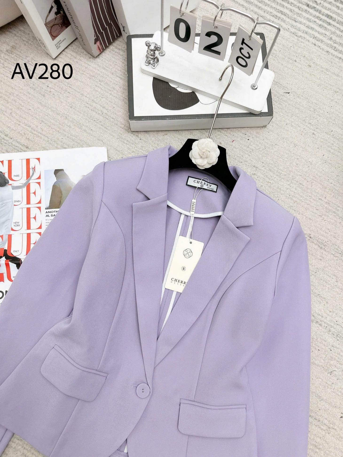 AV280 áo vest lửng tay dài