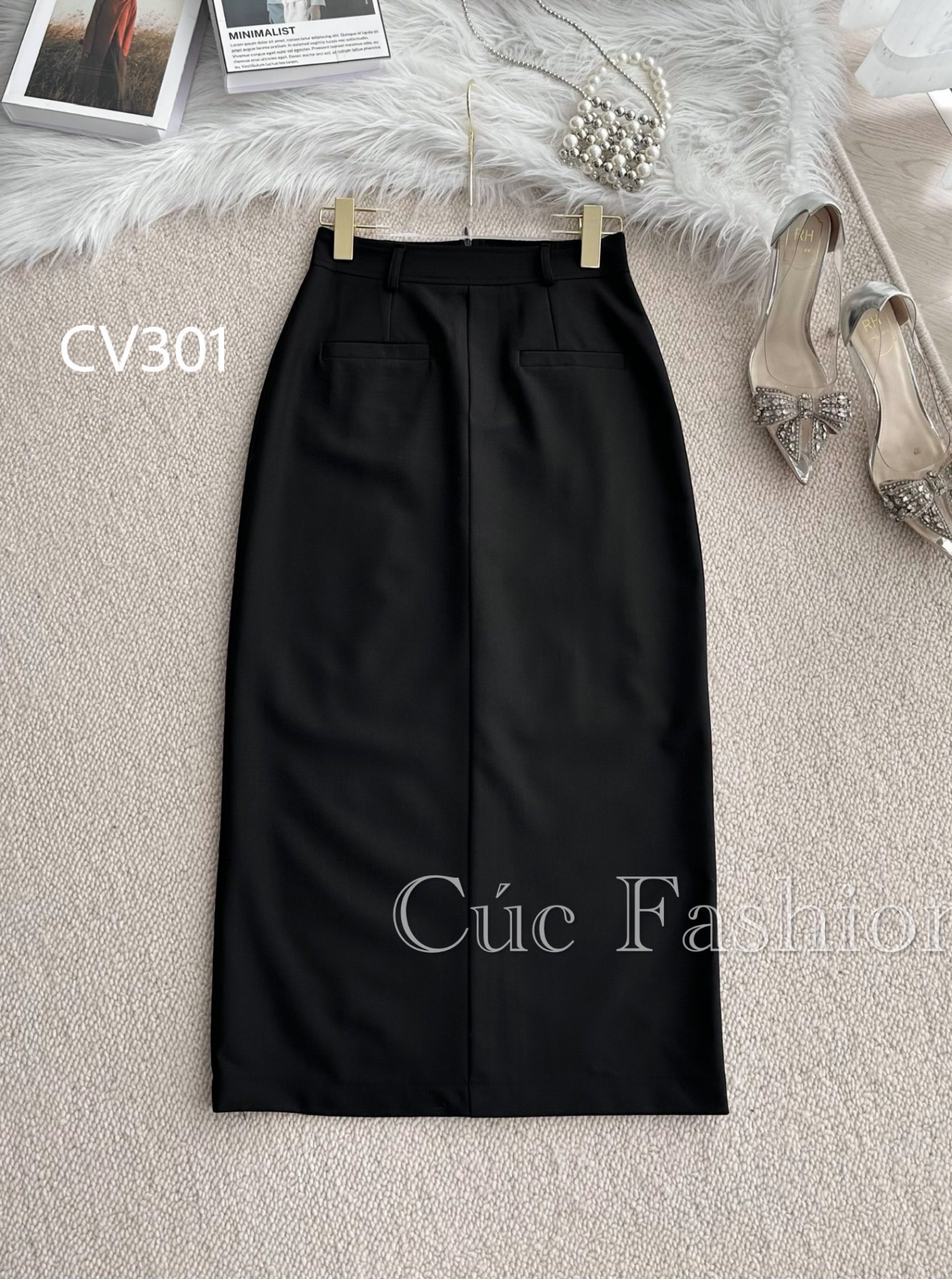 CV301 CV dài ôm, 2 biên, 2 lớp