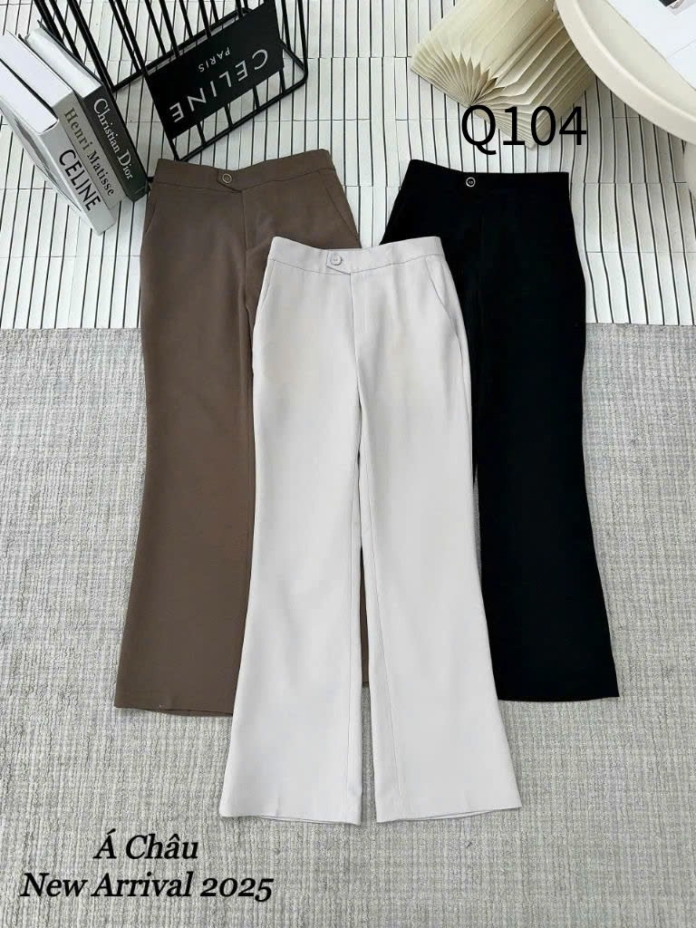 Q104 Quần loe cúc lệch