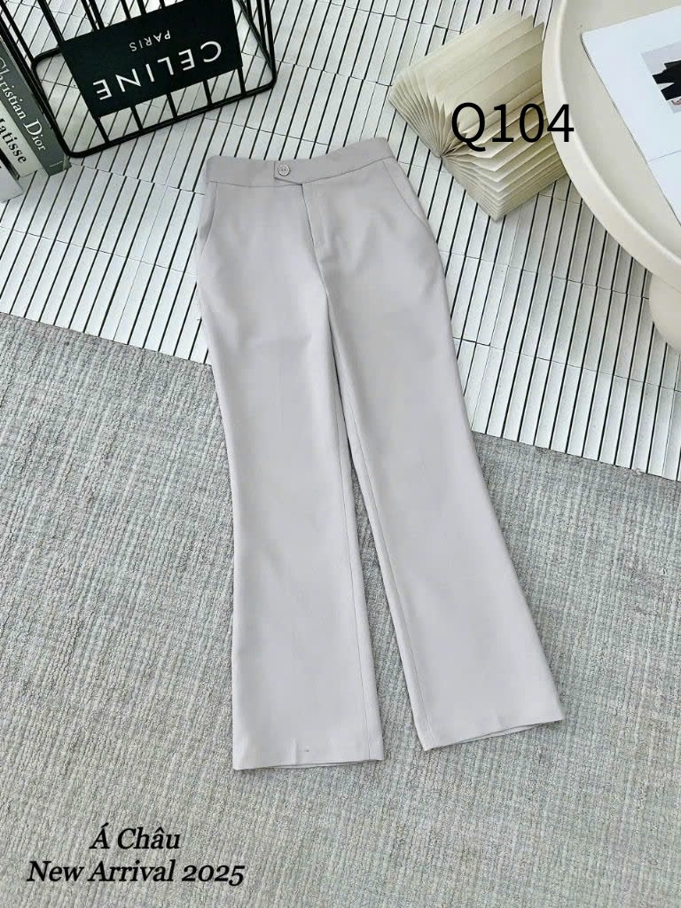 Q104 Quần loe cúc lệch