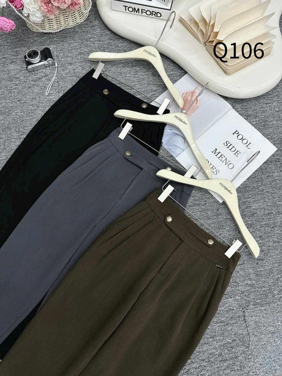 Q106 Quần baggy cạp vát