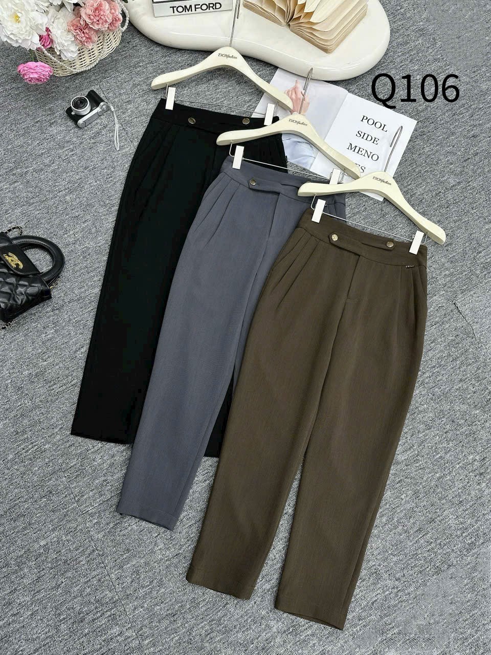 Q106 Quần baggy cạp vát