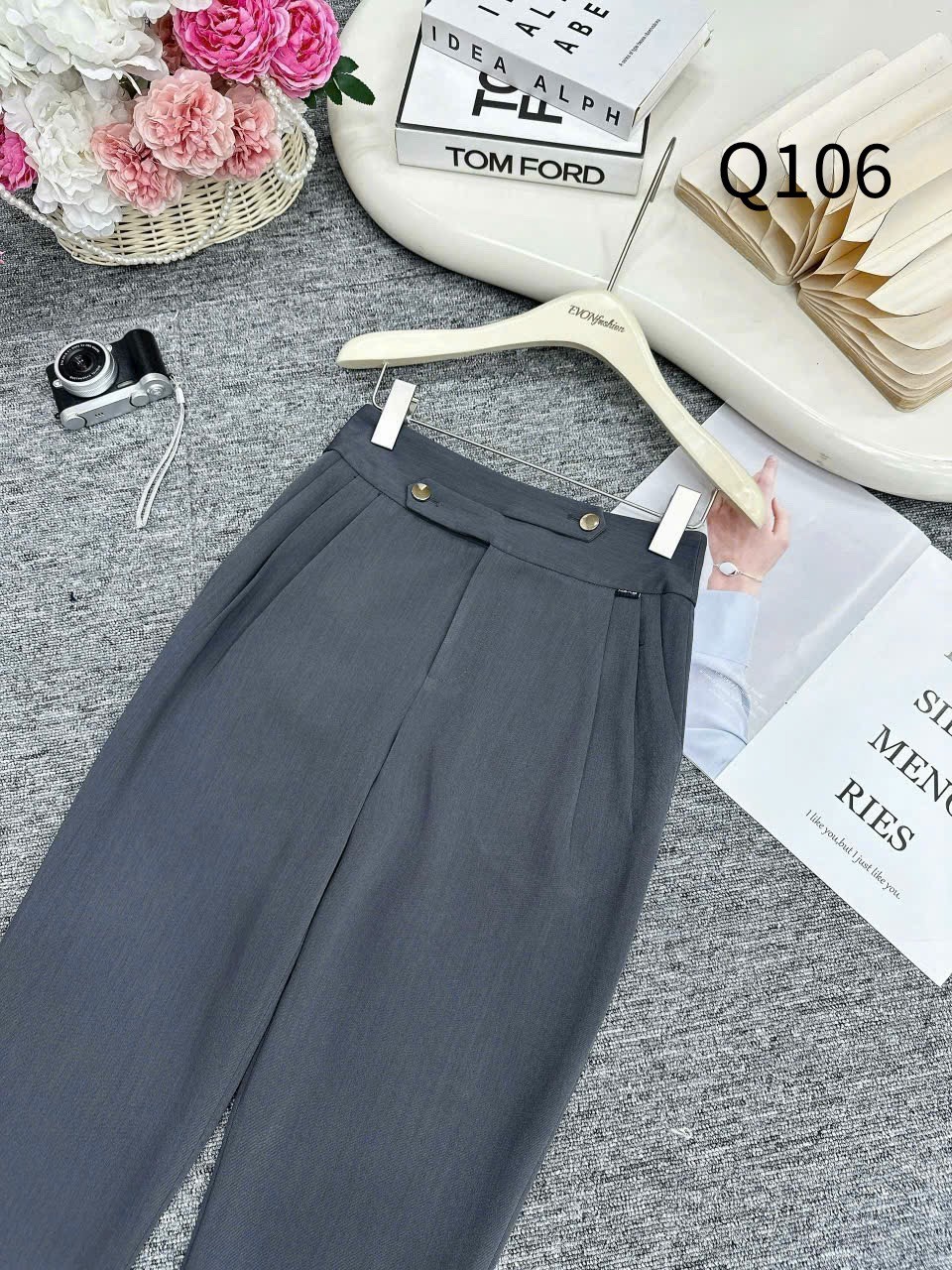 Q106 Quần baggy cạp vát